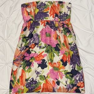 Multi-color flower dress
